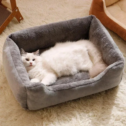 Cozy Pet Bed Mat for Cats & Dogs – Soft Cushion for Puppies and Kittens!