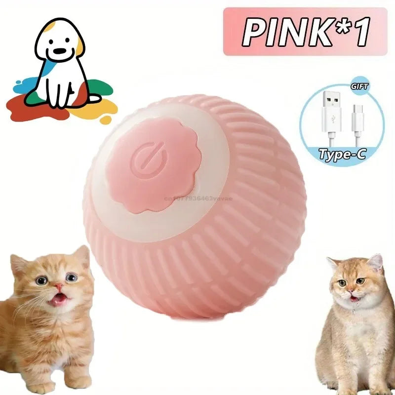 Magic Rolling Cat Toy - Interactive Fun!