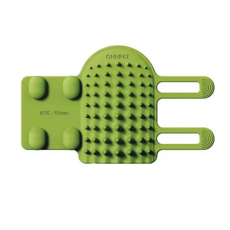 Self-Cleaning Cat Grooming Brush & Wall Scratcher Combo!