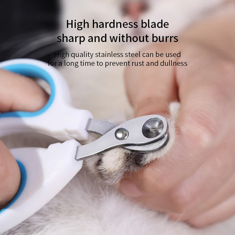 Professional Stainless-Steel Cat & Dog Nail Clippers!