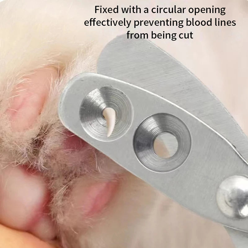 Professional Stainless-Steel Cat & Dog Nail Clippers!